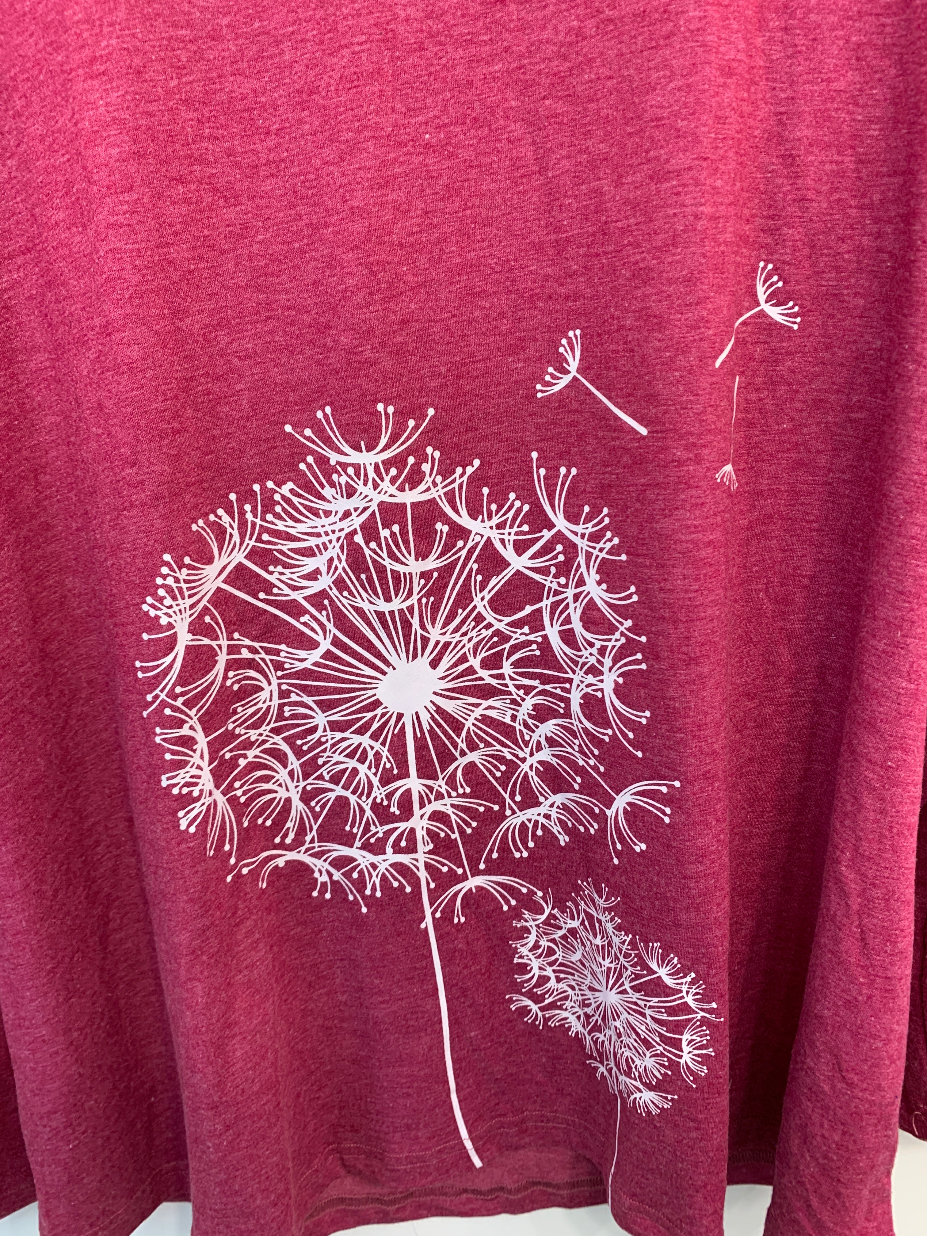 Rød bluse